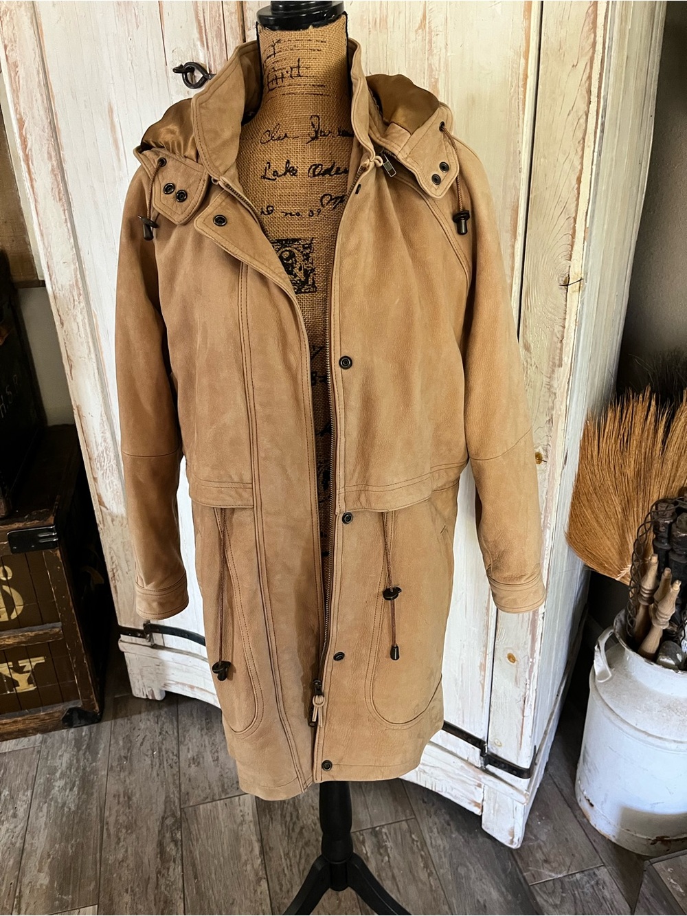 Vintage Greenfields nubuck cowhide jacket - Picture 3 of 10